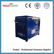 Portable 5.5kw aire refrigerado pequeño motor diesel Generador eléctrico Generación de energía generadora diesel con AVR